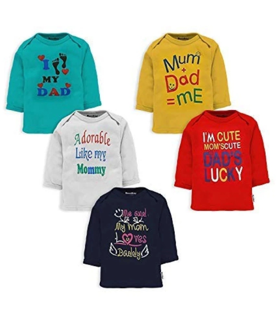 NammaBaby - Multi Unisex T-Shirt ( Pack of 5 ) - None