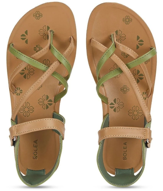 Paragon Green Floater Sandals - None