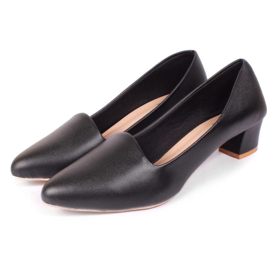 Women Heel Pump Black