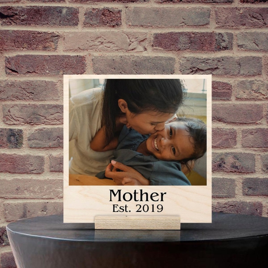 Personalised | Mother Est-6x6 Inch