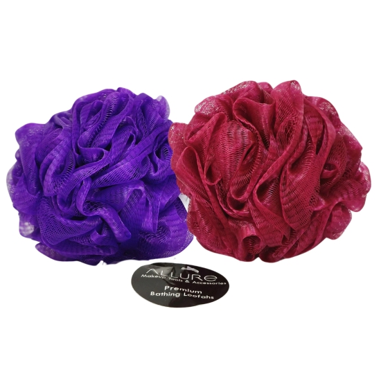 Plain Pack of 2 Small Loofah