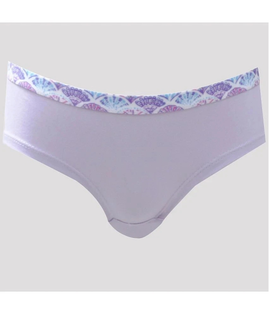 Ariel - Multi Cotton Blend Girls Panties ( Pack of 6 ) - None