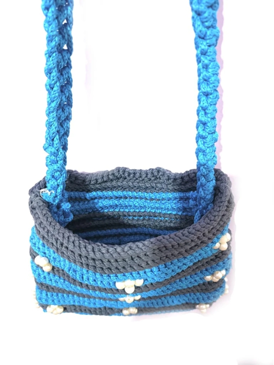 Handmade Designs Womens Macrame Bag Purse