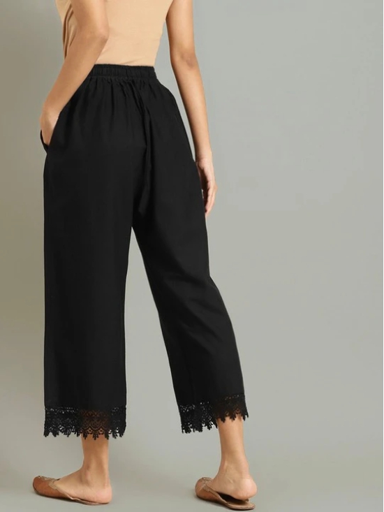 Woven Wide Leg Palazzos