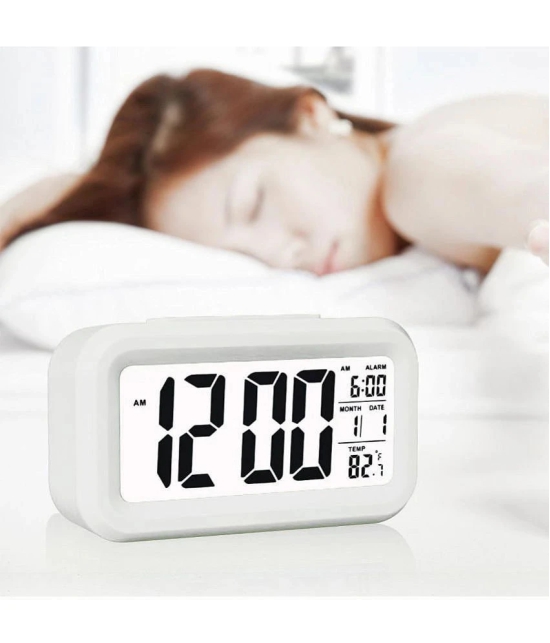 Cocodoes Digital Plastic Rectangular Table Clock - Pack of 1