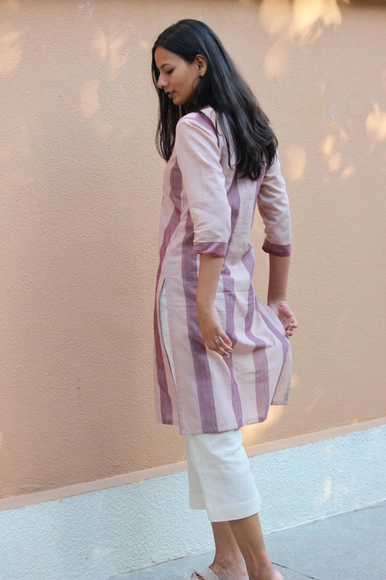 Mauve Kurta-XS