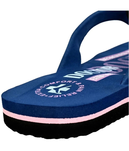 Altek Navy Blue Womens Slipper - None