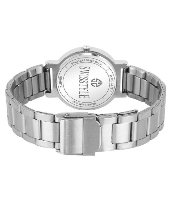 Swisstyle Stainless Steel Round Womens Watch