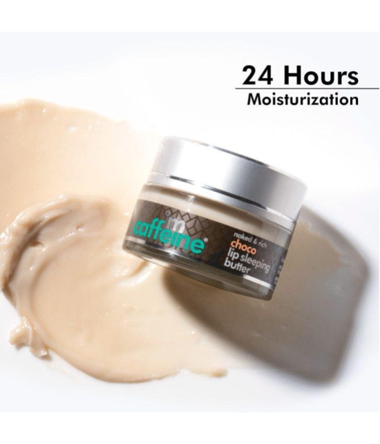 mCaffeine Choco Lip Sleeping Butter - 24 Hours Moisturization