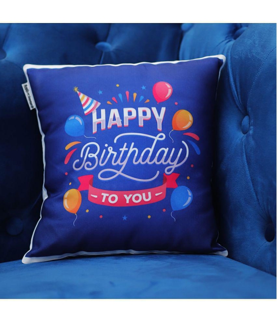 Ros - Blue Ceramic Gifting Printed Cushion