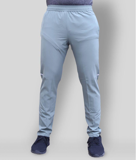 RANBOLT - Light Blue Polyester Men's Sports Trackpants ( Pack of 1 ) - M