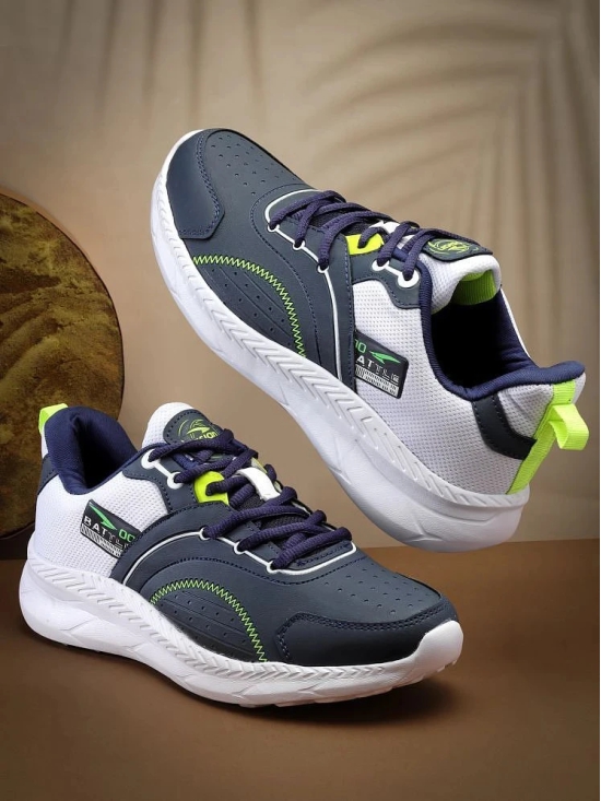 ASIAN TERMINATOR-09 Navy Mens Sports Running Shoes - None