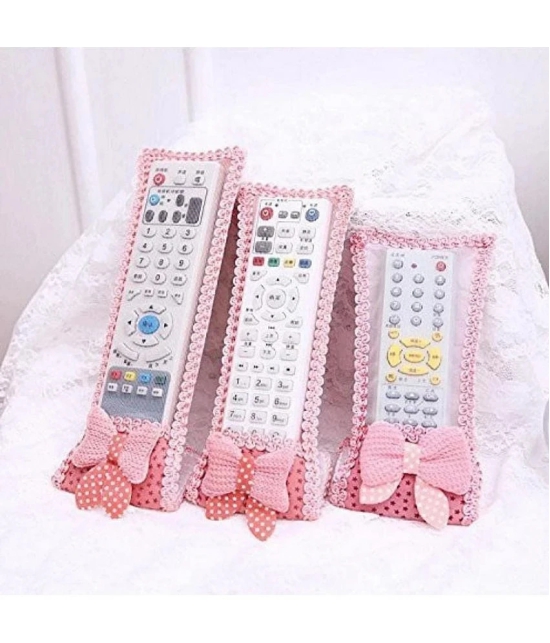 VARKAUS Remote Covers & Holders ( Pack of 3 )