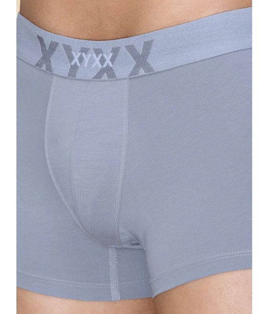 XYXX Cotton Mens Trunks ( Light Grey ) - None