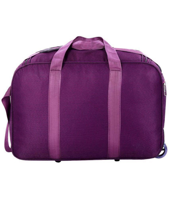 AXEN BAGS - Purple Polyester Duffle Trolley - Onesize