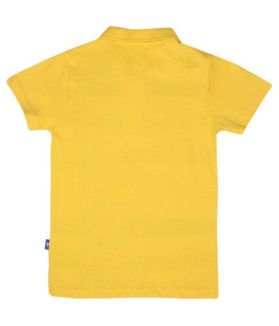 Proteens Boys Yellow Disney Printed Round Neck T-Shirts - None