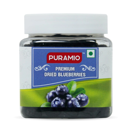 Puramio Premium Dried Blueberry (100% Natural), 200 gm