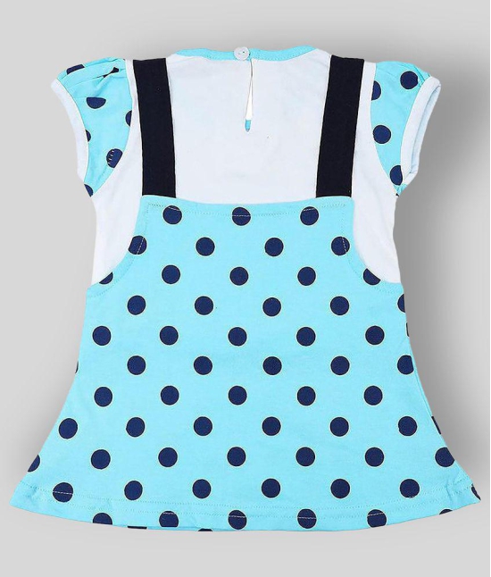 NammaBaby - Blue Cotton Baby Girls Dress ( Pack of 1 ) - None