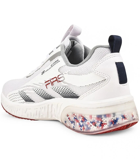 Campus - FIRST White Mens Sports Running Shoes - None