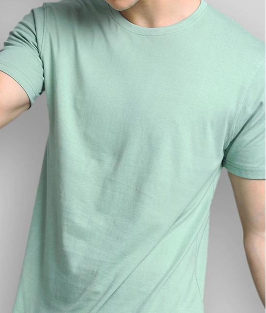 Paul Street - Green Cotton Blend Slim Fit Mens T-Shirt ( Pack of 1 ) - None