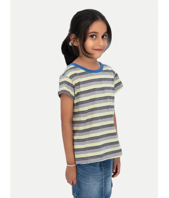 Radprix Multicolor Cotton Blend Girls T-Shirt ( Pack of 1 ) - None