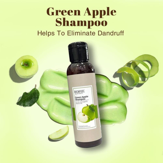 Richfeel Green Apple Shampoo 100 ml-Pack of 1