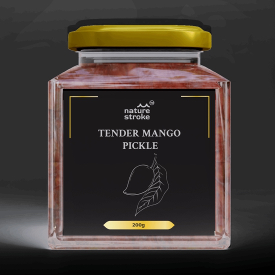 Nature Stroke Tender Mango Pickle 200 gm | Kadumanga Achar | Mango Pickle | Tender Mango | Kannimanga