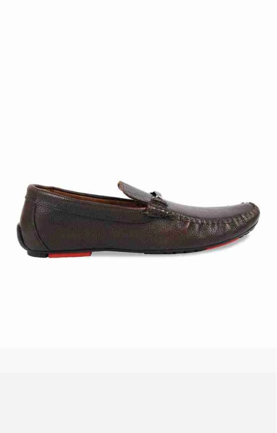 Men's Brown Leather Loafers