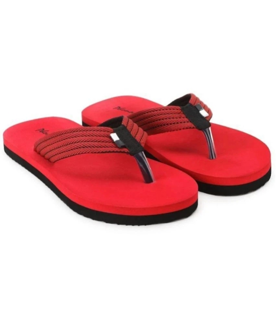 Phonolite Red Mens Thong Flip Flop - None