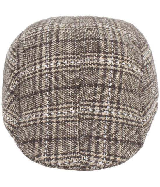 Zacharias - Brown Woollen Mens Cap ( Pack of 1 ) - Brown