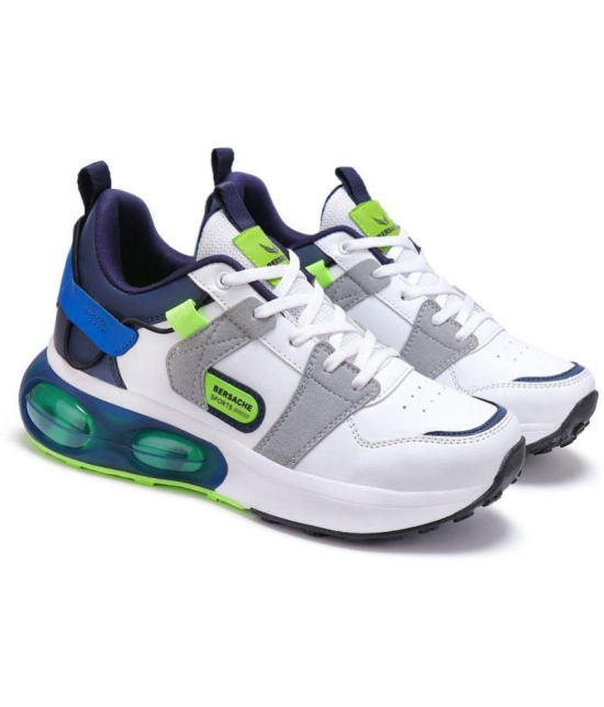 Bersache Blue Mens Sports Running Shoes - None