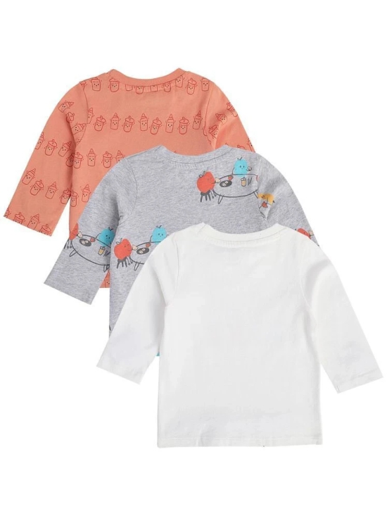 MINI KLUB Pack of 3 Baby Boys Cotton T-Shirt ( Multi ) - None