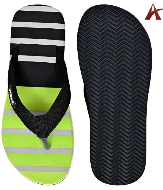 Altek - Green Mens Thong Flip Flop - None