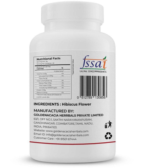 GOLDENACACIA HERRBALS Hibiscus 100 Powder 1 gm