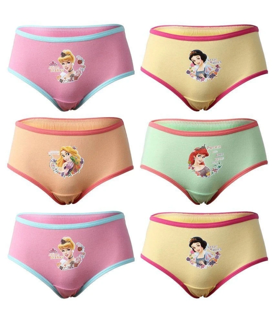 Bodycare Pack of 6 100% Cotton Girls Panties ( Multi ) - 11-12 Years