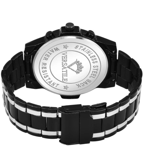 Mikado Black Metal Analog Mens Watch