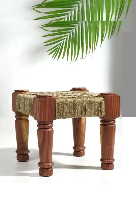 Gaia Moonj Stool-Modern Legs