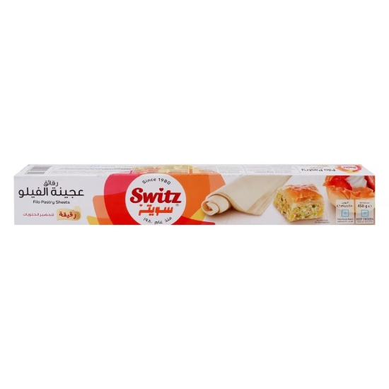 Switz Filo Pastry Thin (15 Sheets) 450G, 1 Pc