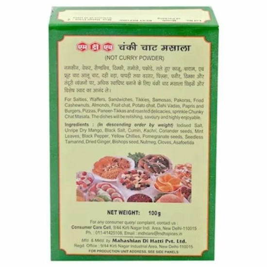 MDH Chunky Chat Masala 100 Gms