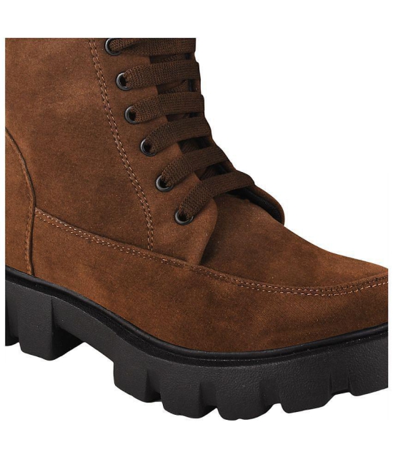 Shoetopia - Brown Women''s Ankle Length Boots - None