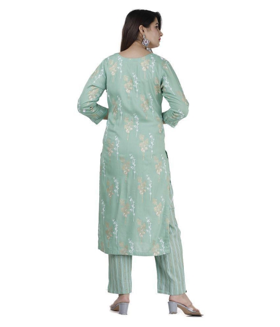 JC4U Viscose Kurti With Pants - Stitched Suit - M