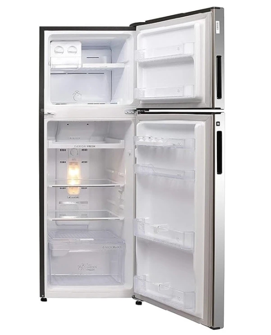 WHIRLPOOL 265 Litres Double Door Refrigerator (Arctic Steel)