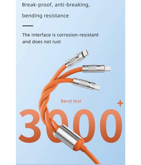 Life Like Orange 5 A Multi Pin Cable 1.2 Meter - Orange