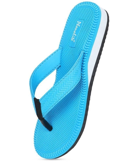 Phonolite Sea Green Womens Flip Flop - None