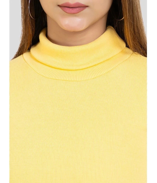 YHA Cotton Blend Yellow Pullovers - Single - None