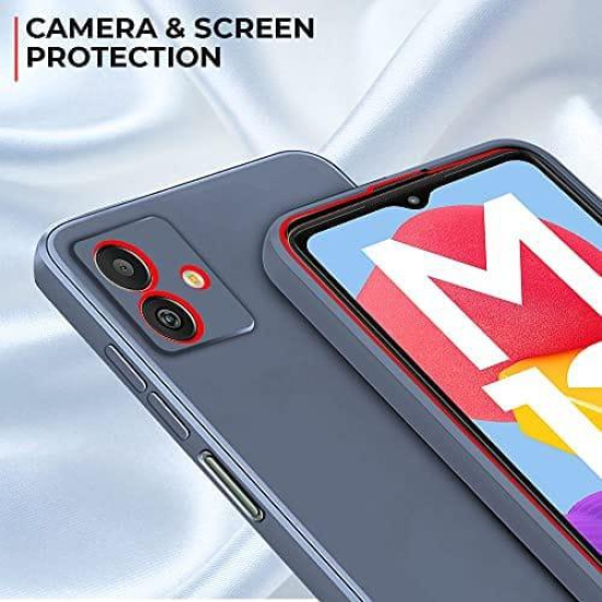 Samsung Galaxy M13 5G Back Cover Case Liquid silicone - Gray