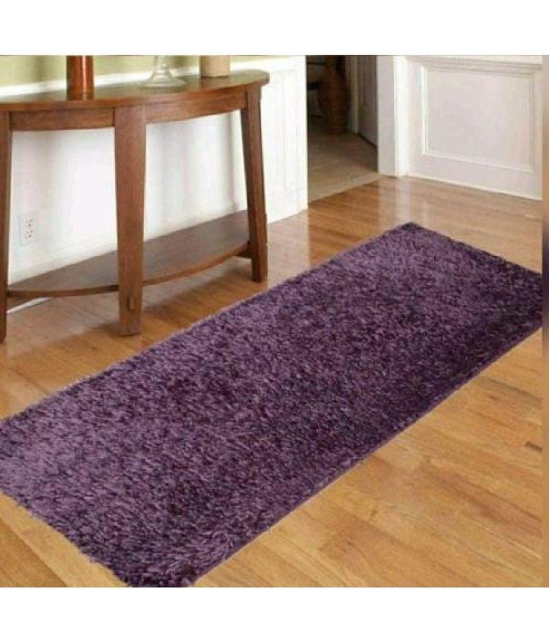 Abhikram Purple Runner Single Microfibre Others Other Sizes Ft - None