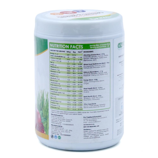 OZIV SUPER GREENS HERBS 250GM