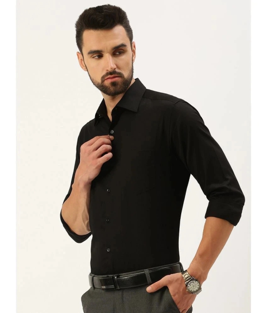 IVOC - Black 100% Cotton Slim Fit Mens Casual Shirt ( Pack of 1 ) - None