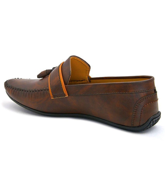 Fentcia Brown Loafers - 8